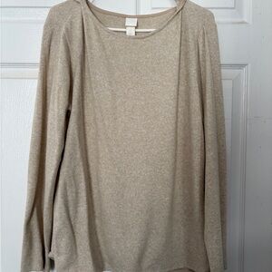 H&M Light Brown Knit Top